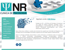 Tablet Screenshot of nrclinica.com.br